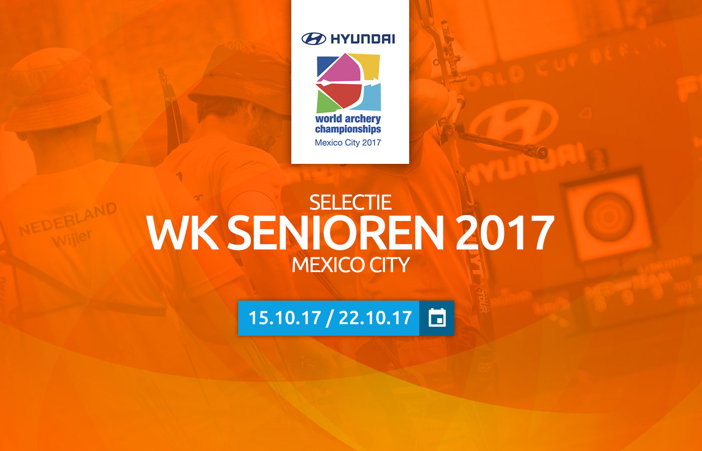 Selectie WK Senioren Mexico City 2017 bekend