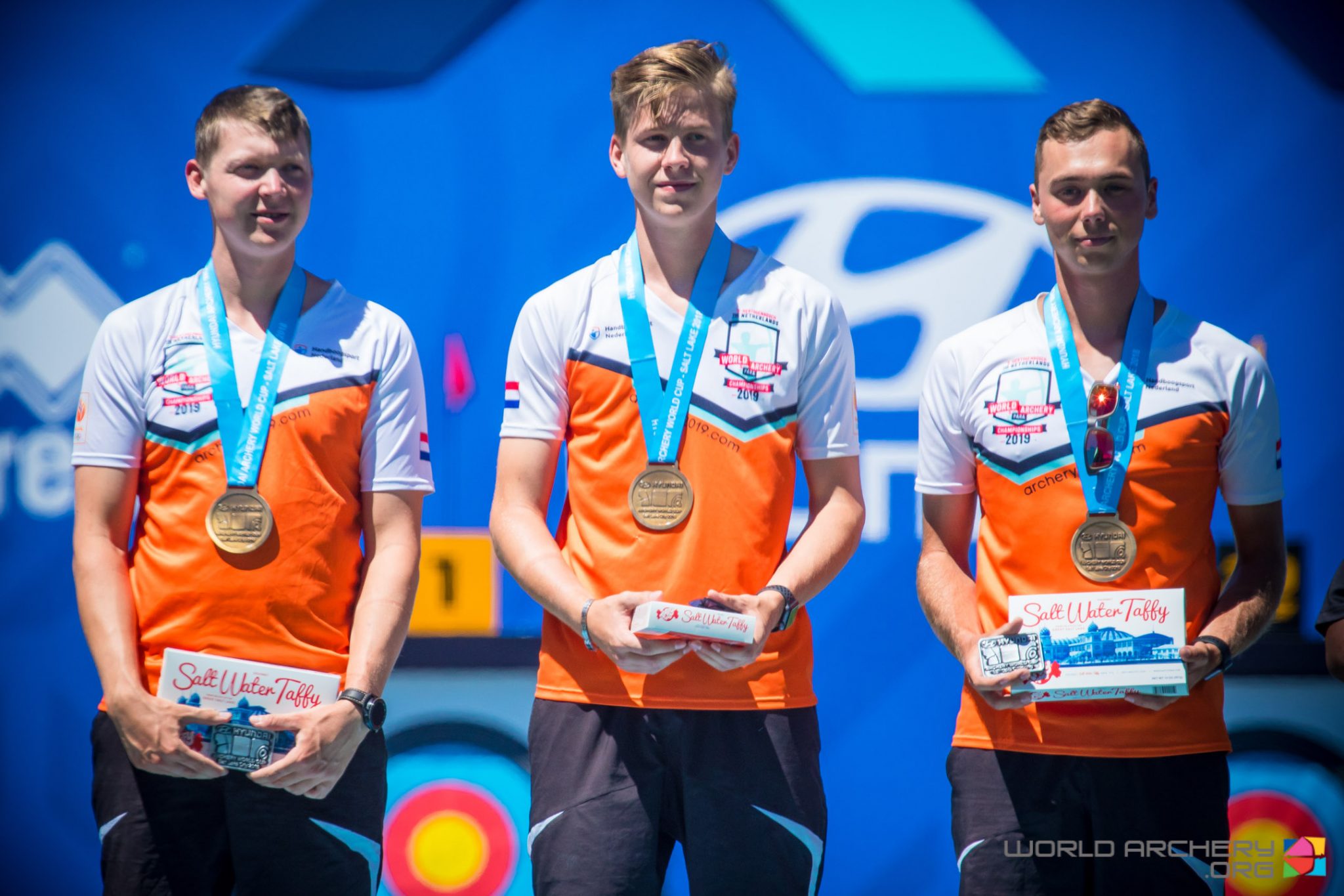 Recurve heren behalen eerste wereldbeker overwinning