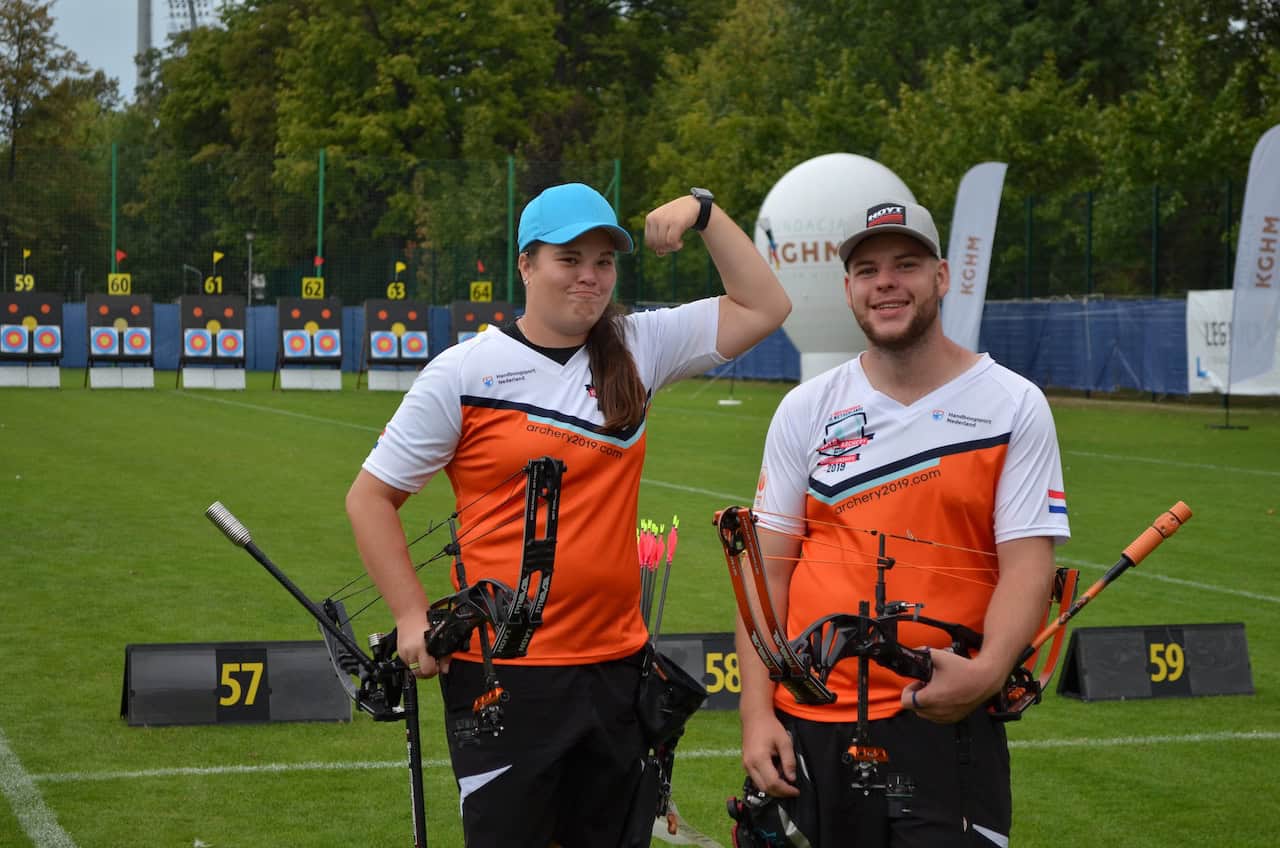 Wijler en Compound mixed team op voor goud