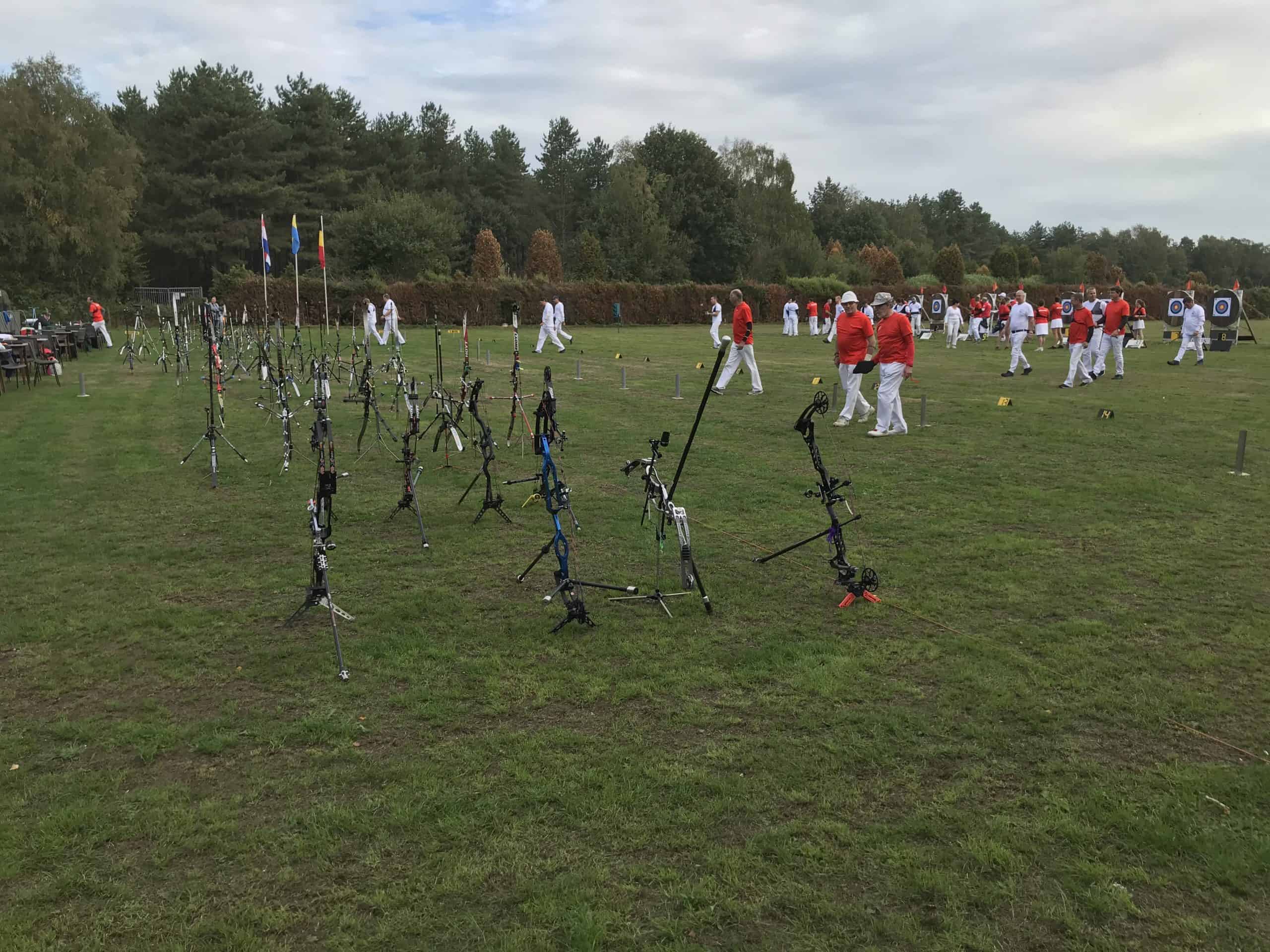 Nederland sleept in het interland 25m 1 pijl de winst binnen tegen België