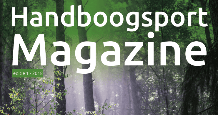 Handboog magazine editie 1 – 2018 is uit!