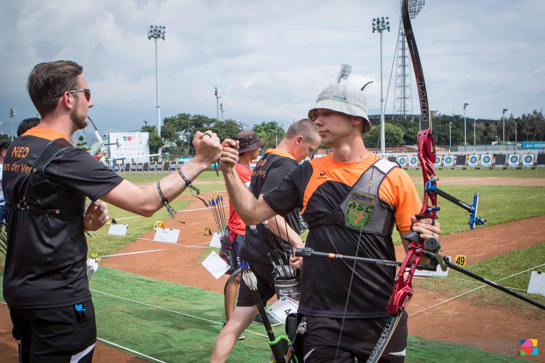 TeamNL Recurve en Compound naar bronzen finale in Medellin