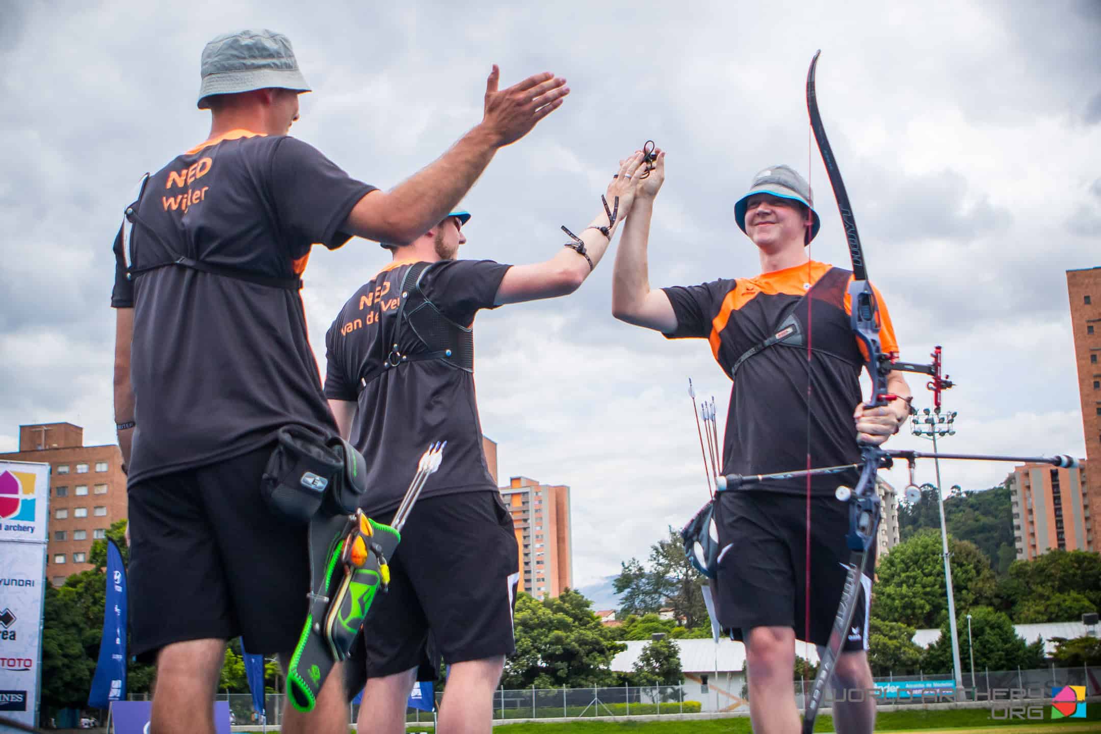 TeamNL recurve pakt Wereldbeker brons in Medellin