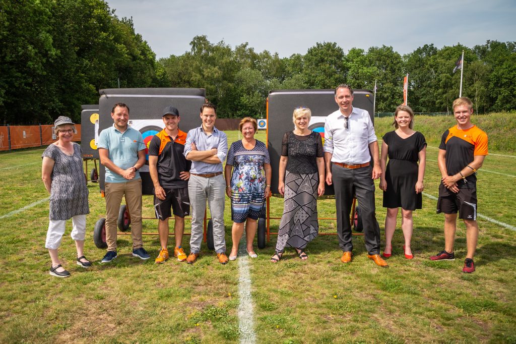 EFAC 2019: burgemeester Renkum onder de boog