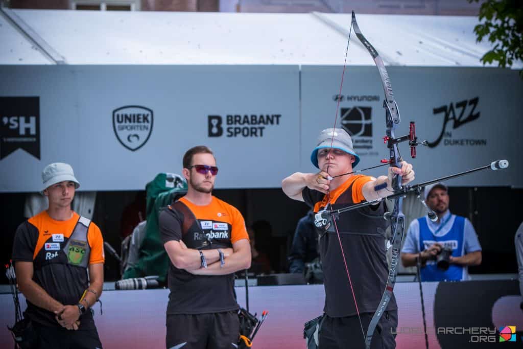 TeamNL recurve grijpt net naast WK podium