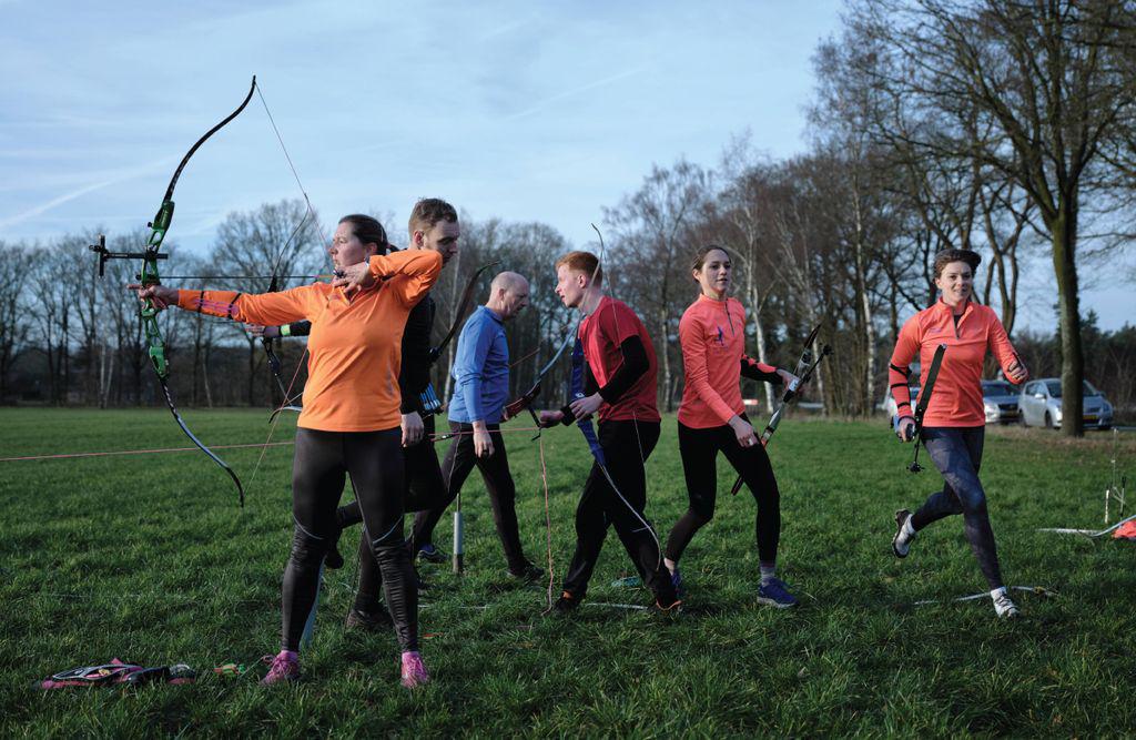 Run-Archery in Runners magazine