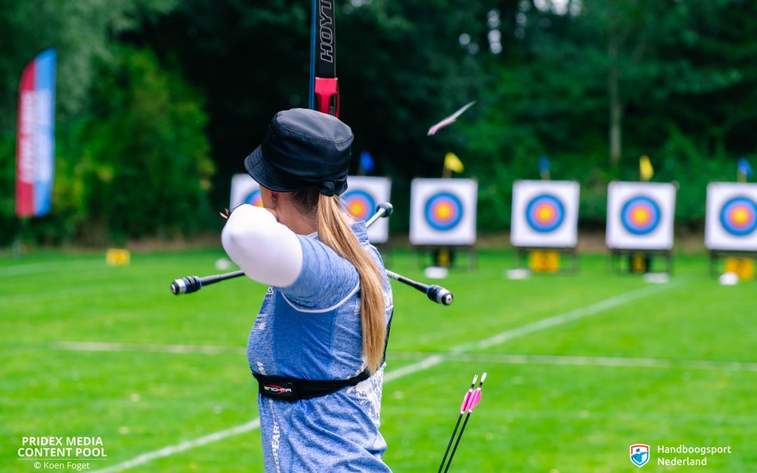 Lowlands archery target stage 4 – Record na record