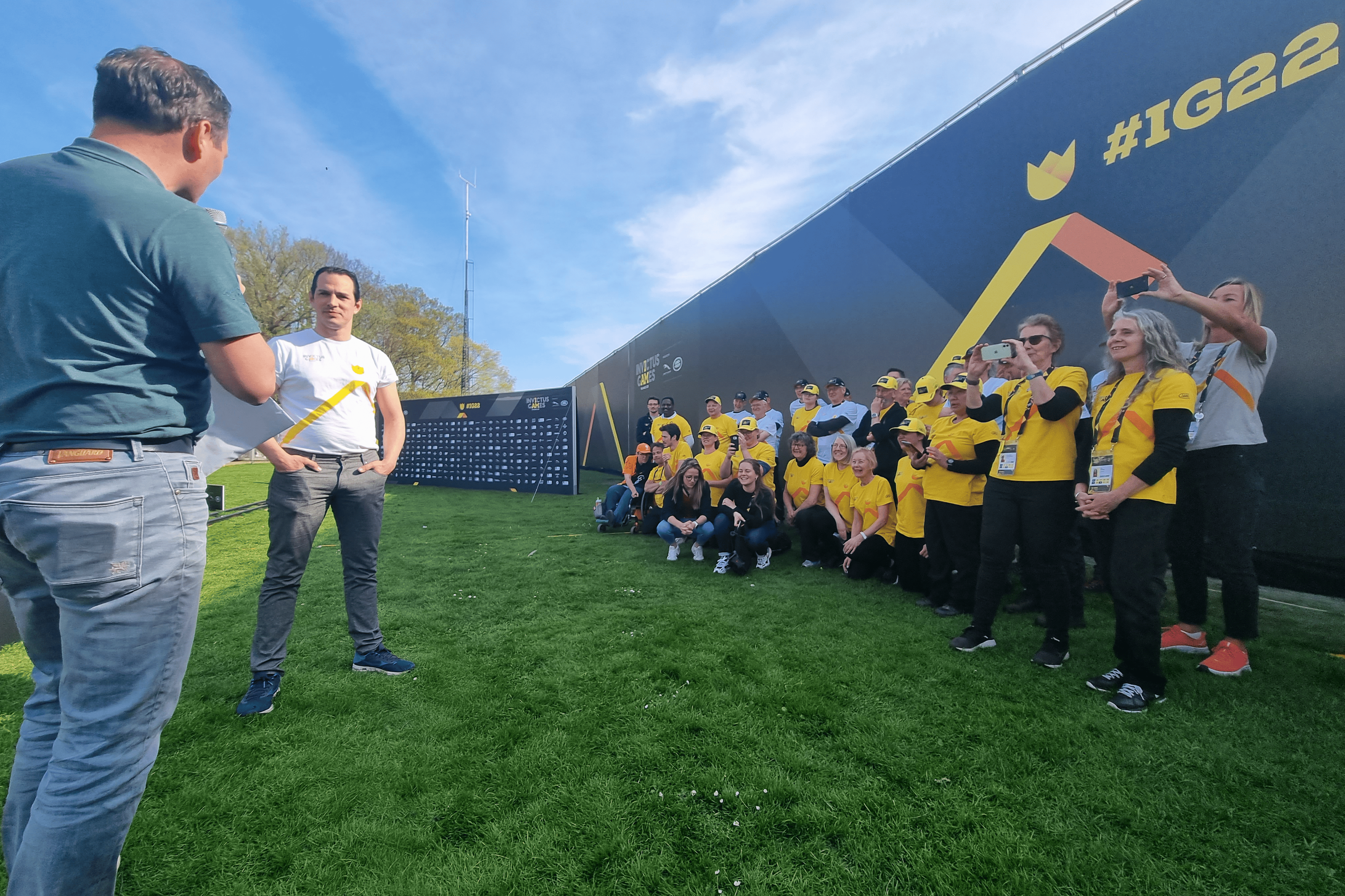 David Stevenhagen ontvangt gouden bondsspeld na indrukwekkende Invictus Games
