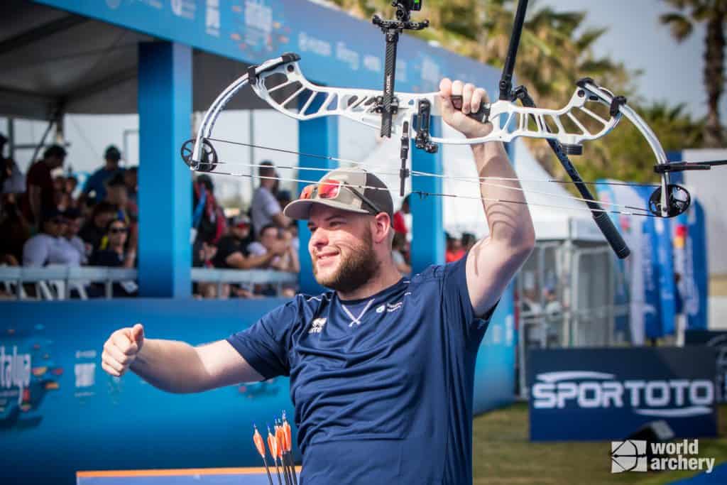 GOUD voor compounder Mike Schloesser op World Cup Antalya