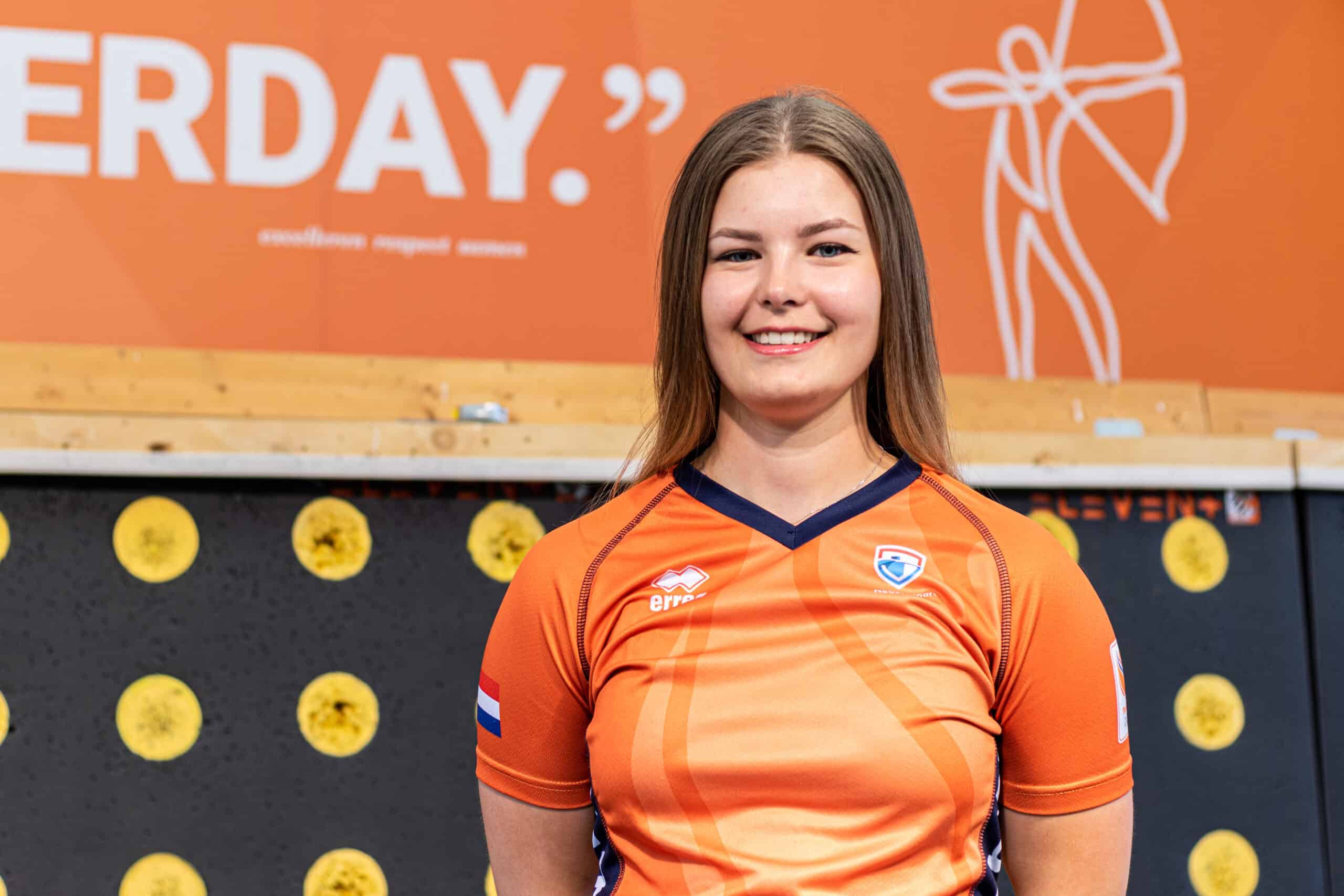 Top ranking Laura van der Winkel tijdens kwalificatie European Grand Prix Plovdiv