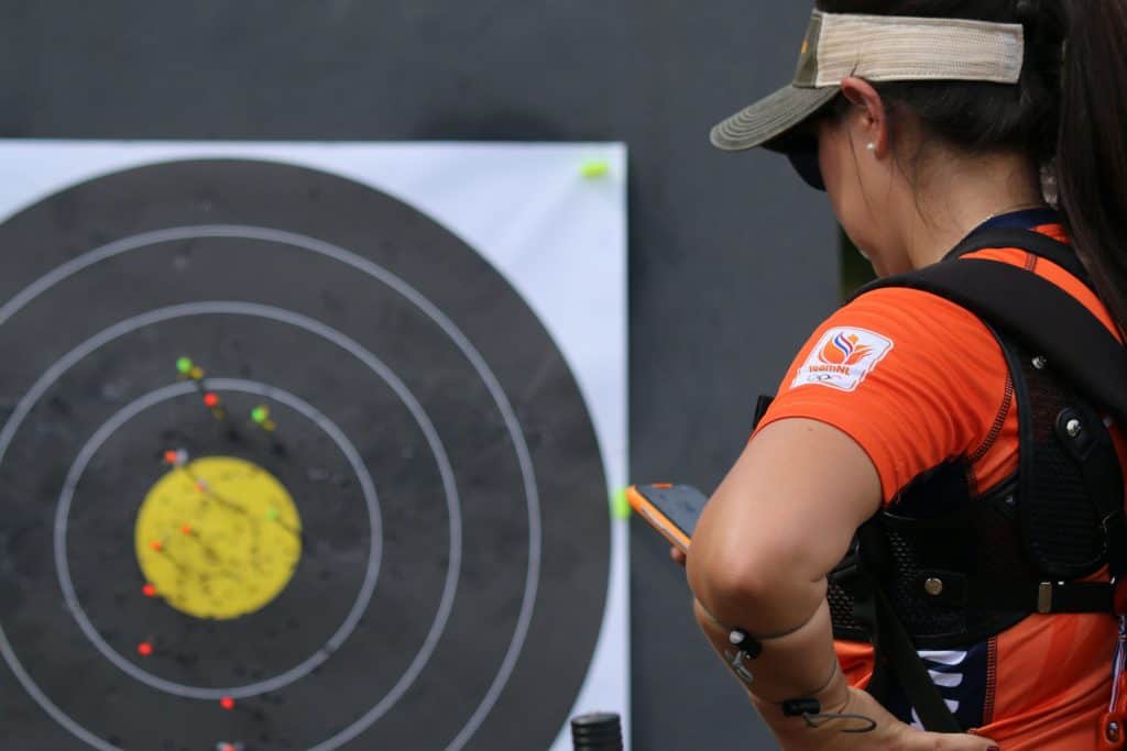 TeamNL Handboog in actie op target en veld tijdens World Games 2022