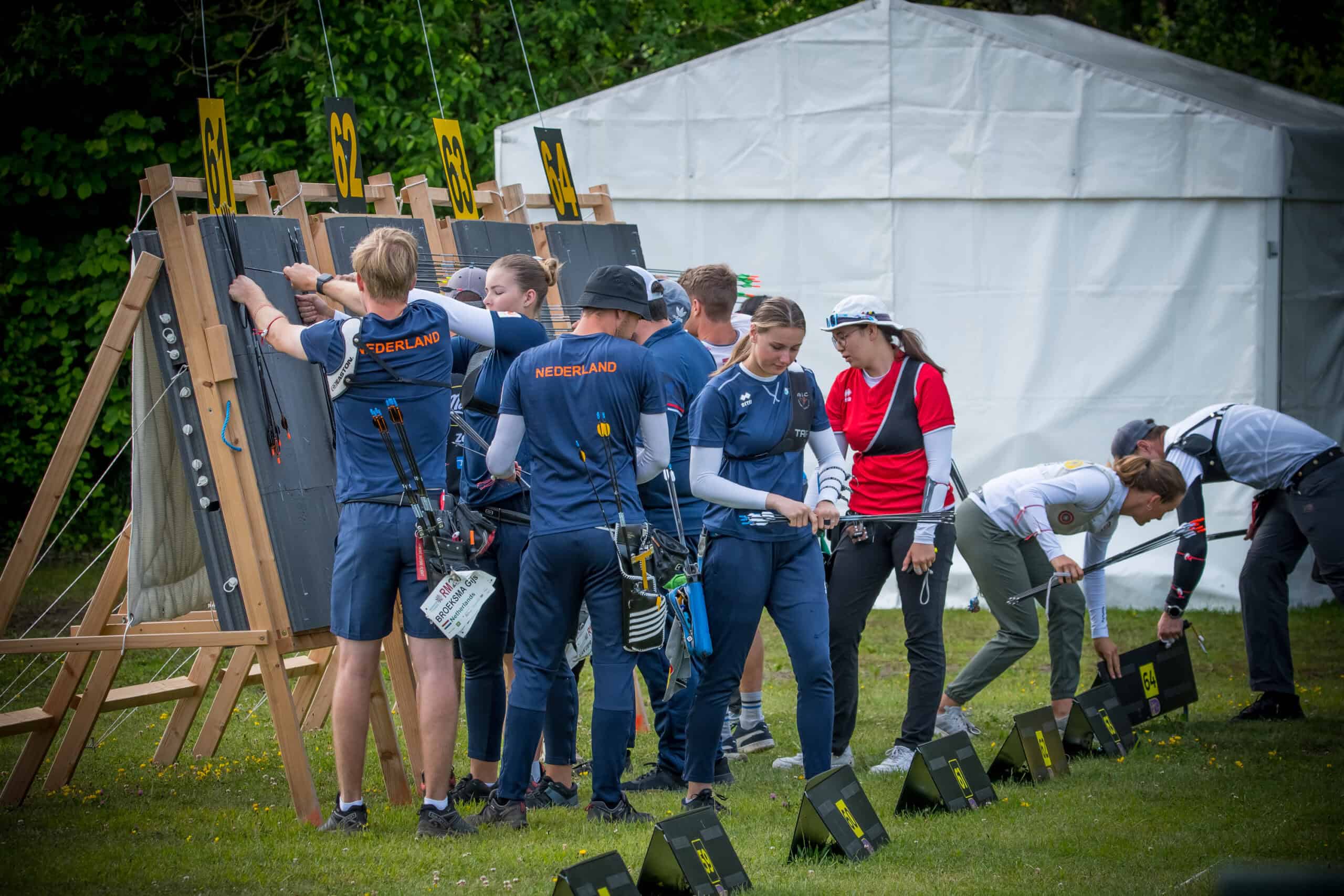 TeamNL Handboog naar World Cup Parijs