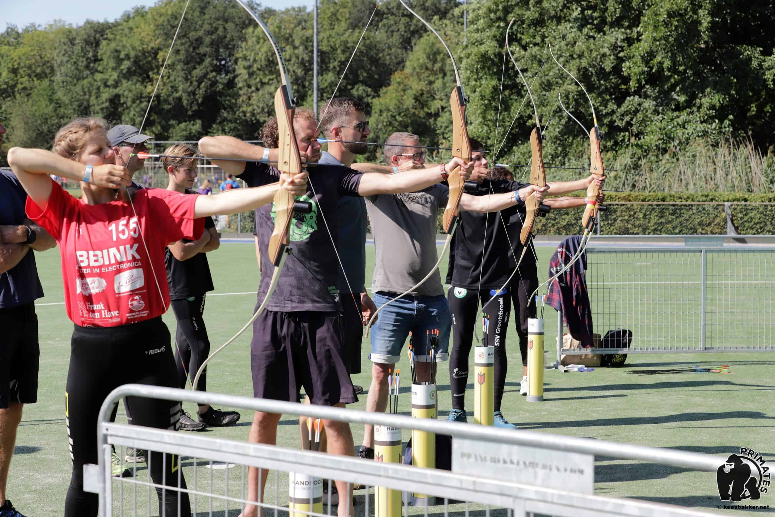 Handboogsport onderdeel van maar onderbelicht tijdens Survivalruns