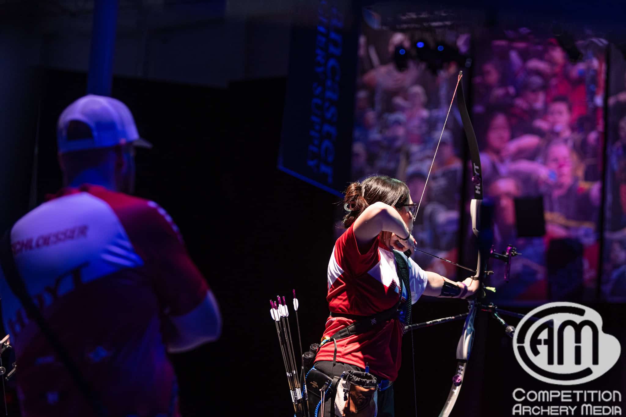 Gaby tweede tijdens Lancaster Archery Classic