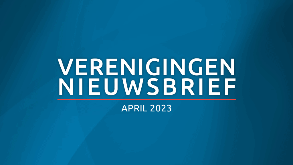 Verenigingsnieuwsbrief 5 april
