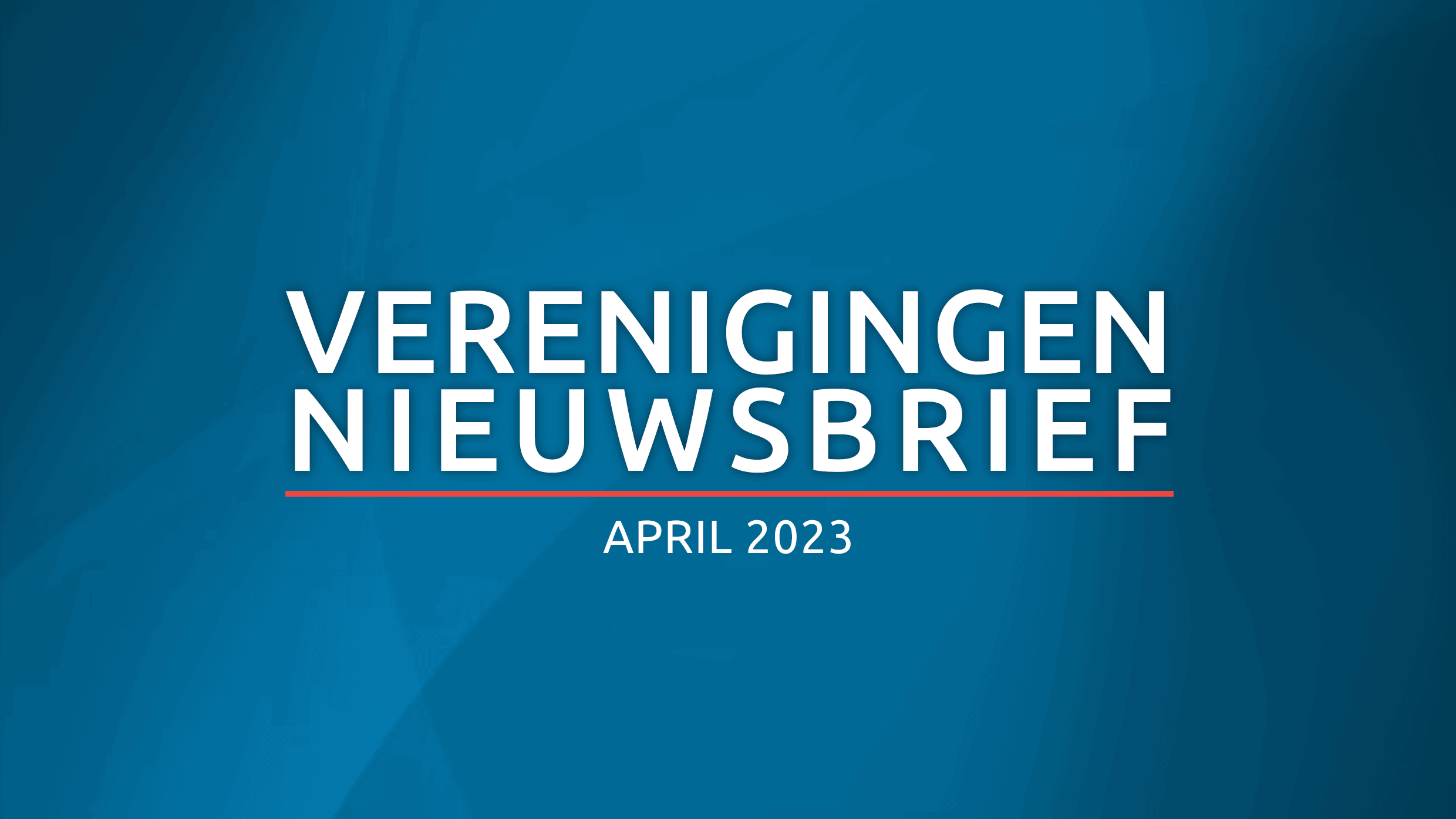 Verenigingsnieuwsbrief 5 april