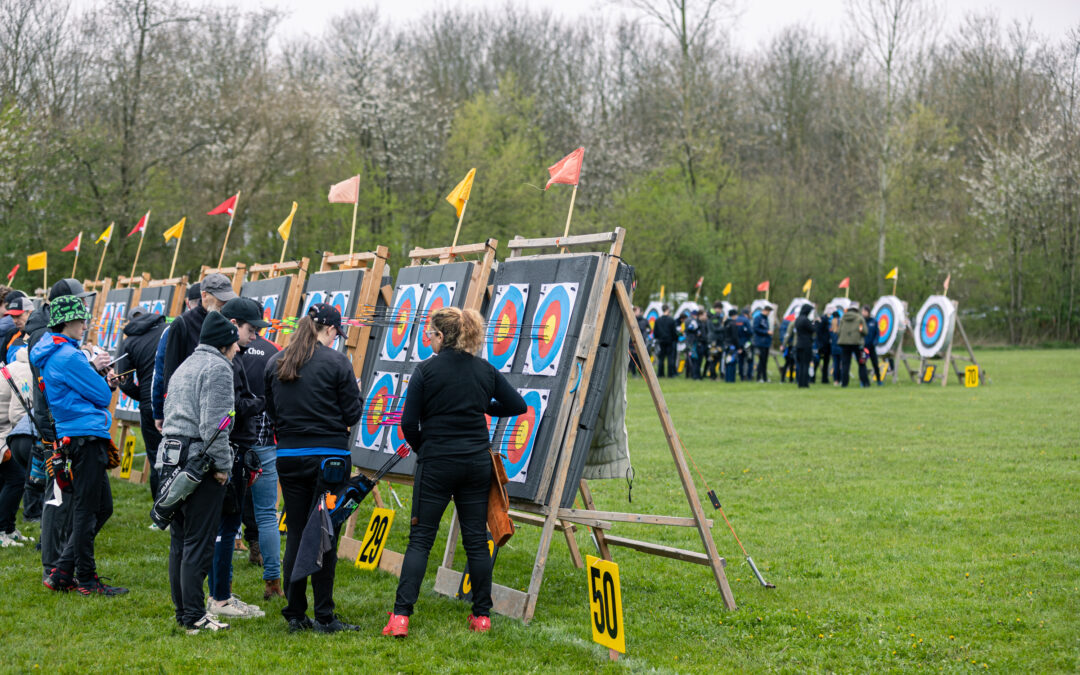 Eerste wedstrijd Lowlands Archery Series 50/70 ronde vond plaats in Almere