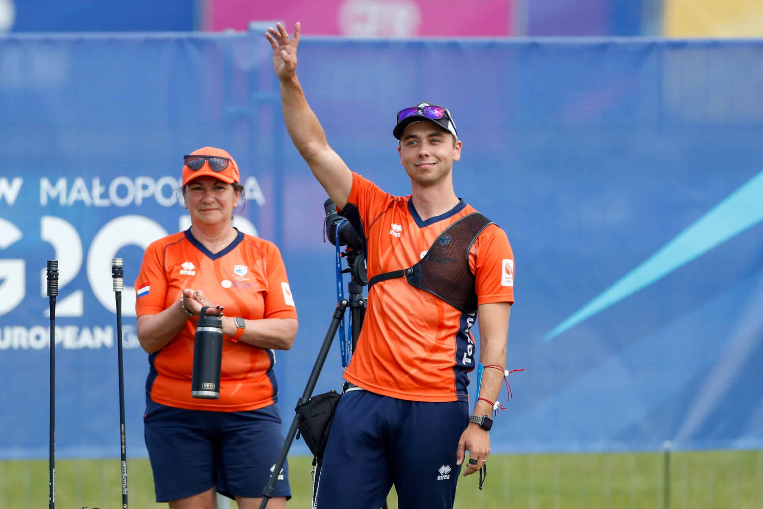 TeamNL Handboog grijpt naast finaleplekken European Games