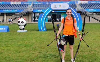 Mary-Ann schiet World University Games in Chengu
