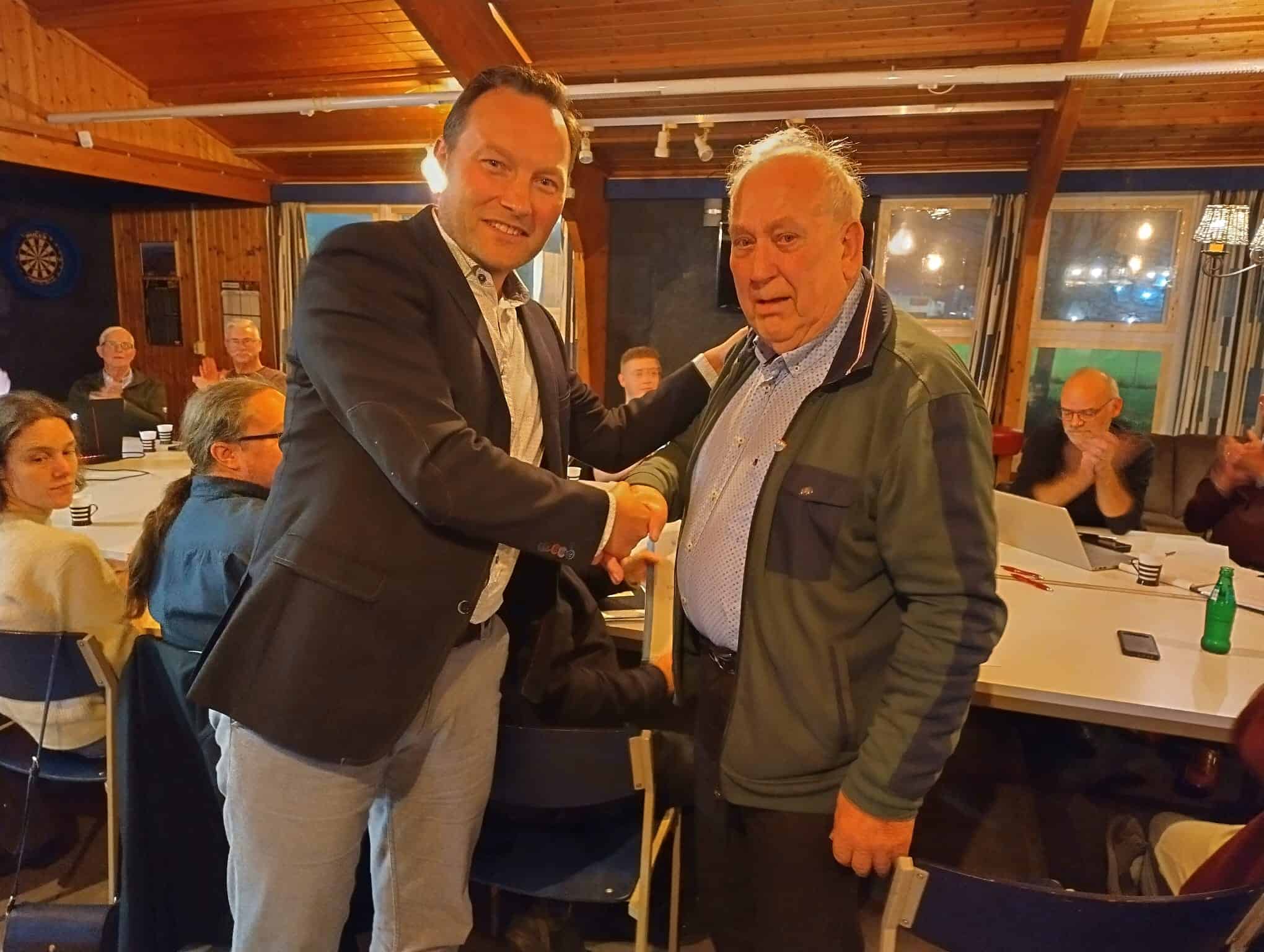 Gouden Bondsspeld voor Tony de Jong