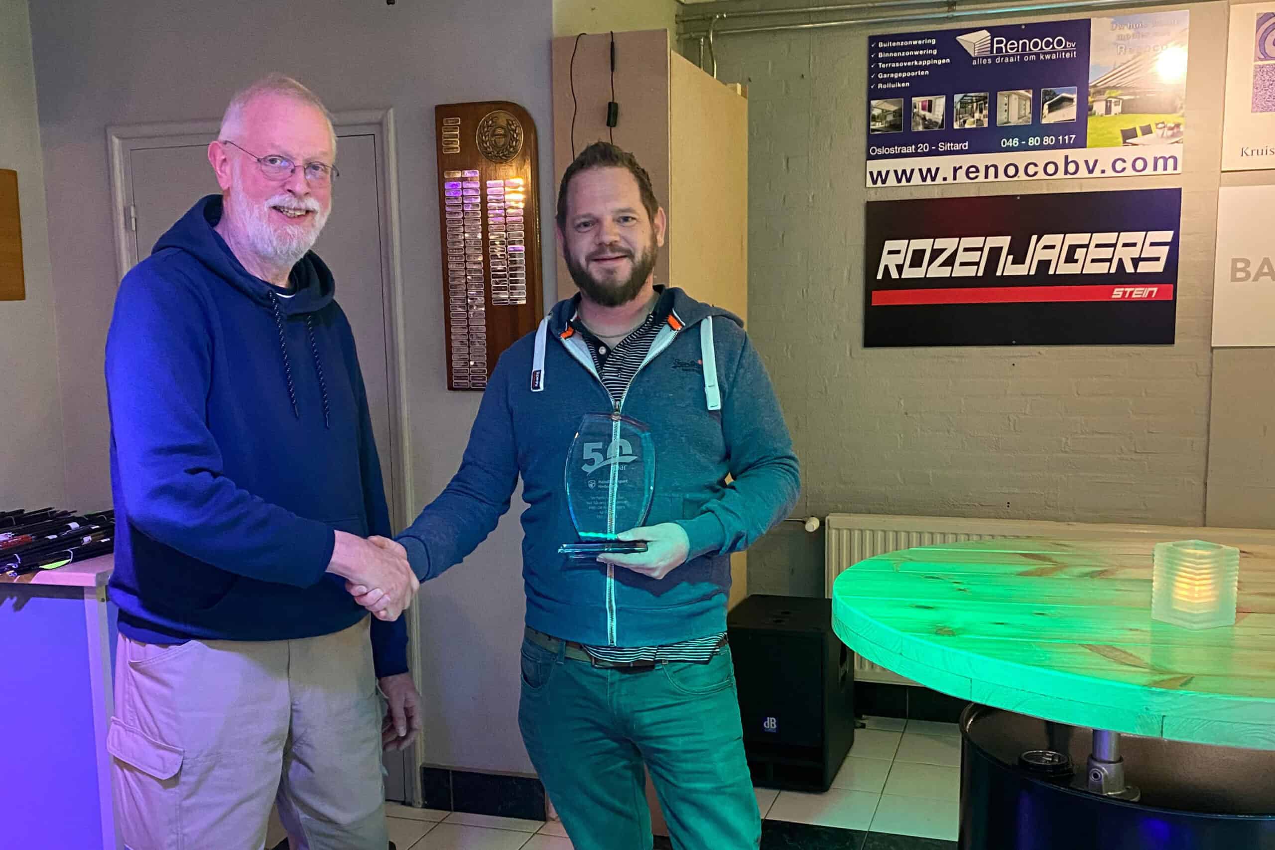 Rozenjagers Stein, 50 jaar!