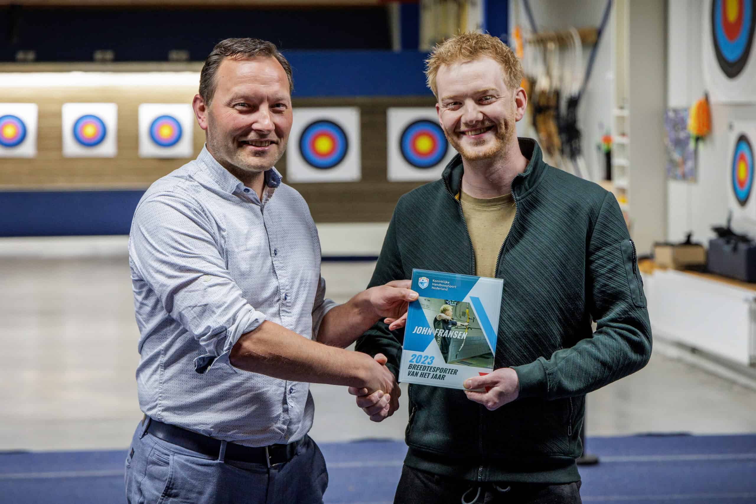 John Fransen Breedtesporter van het jaar 2023