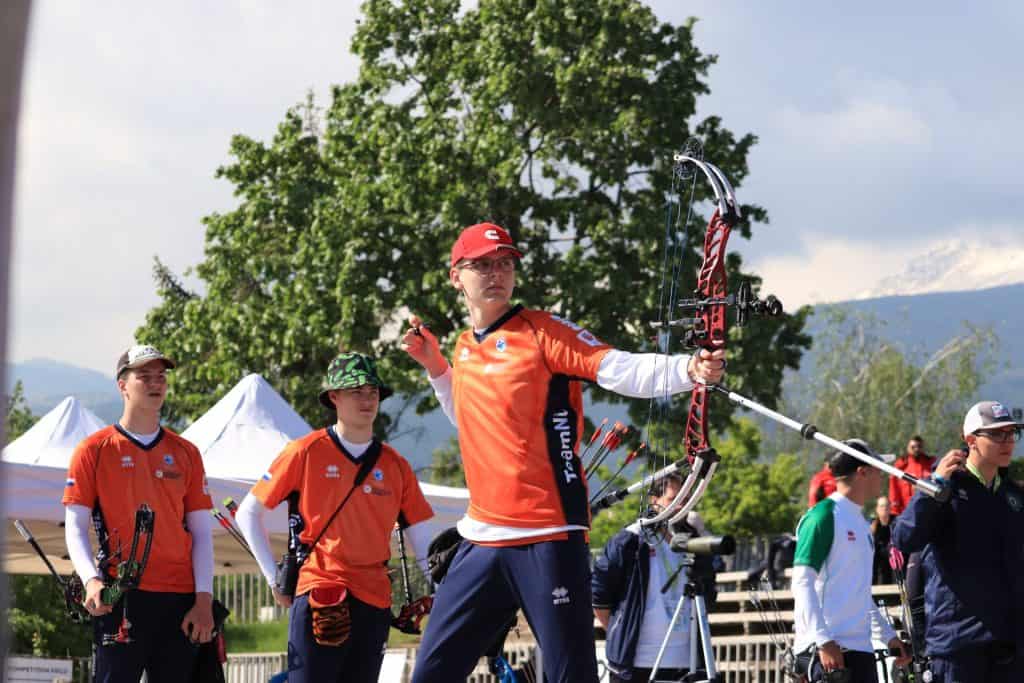 Medailles voor TeamNL Handboog tijdens Youth Cup Sofia
