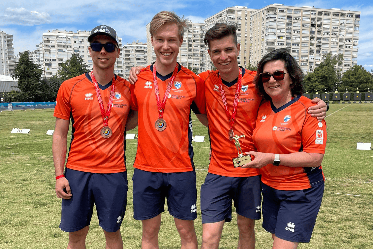 Brons voor recurve heren tijdens Spring Cup Antalya