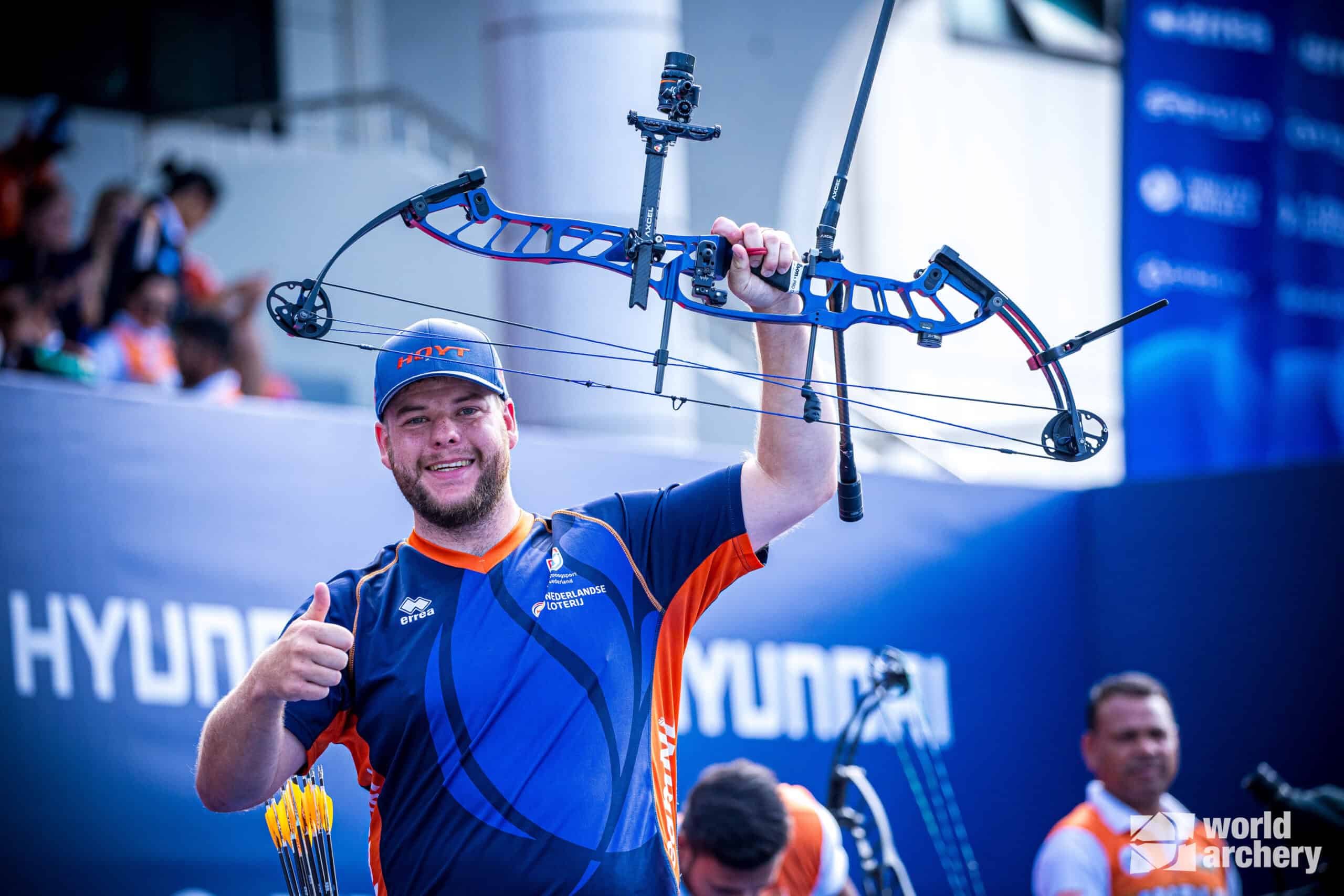 Mike Schloesser wint individueel brons in Yecheon