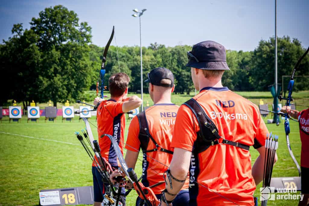 TeamNL Handboog grijpt naast het brons in Porec