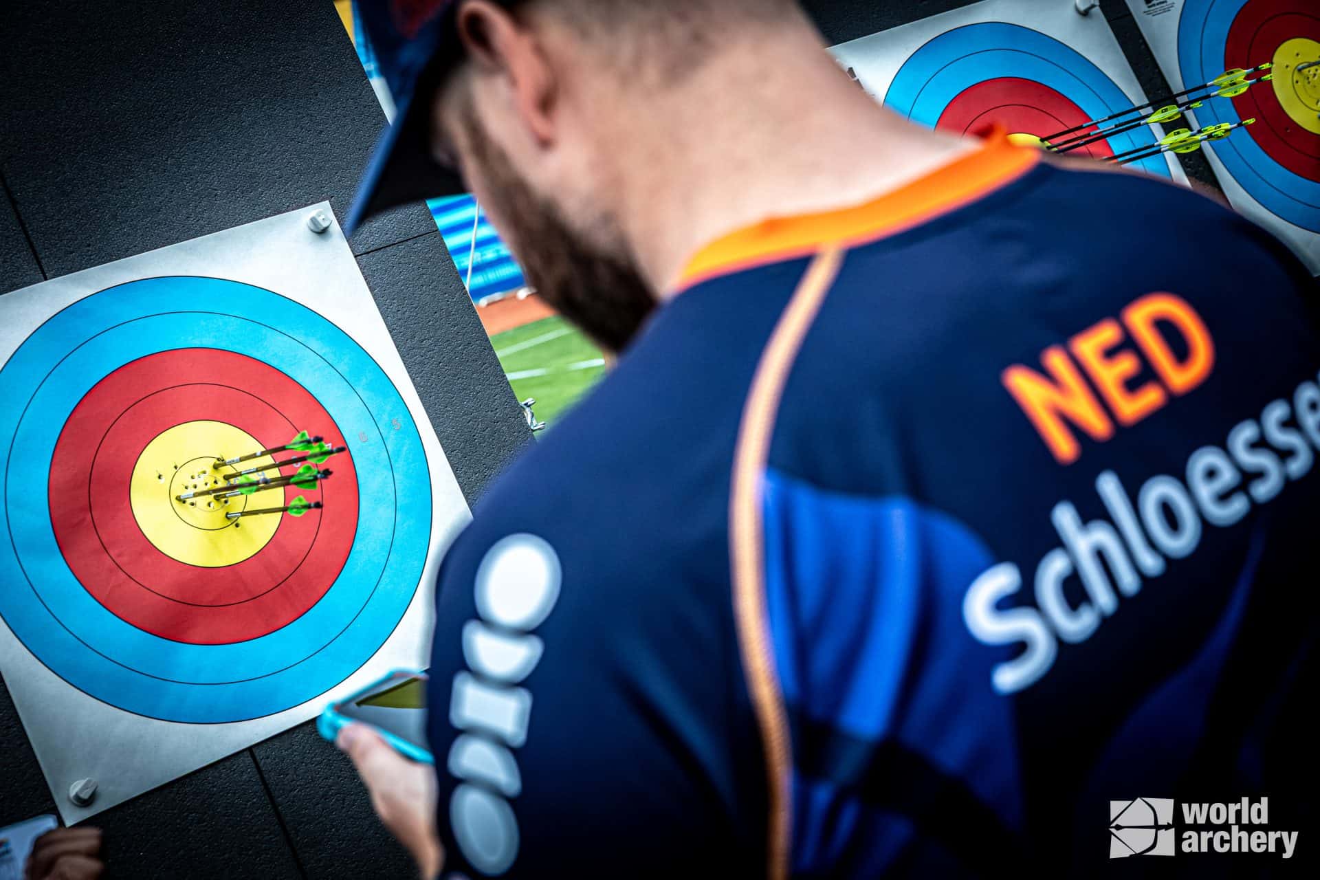 Schloesser naar halve finale World Cup Shanghai, recurve-teams uitgeschakeld