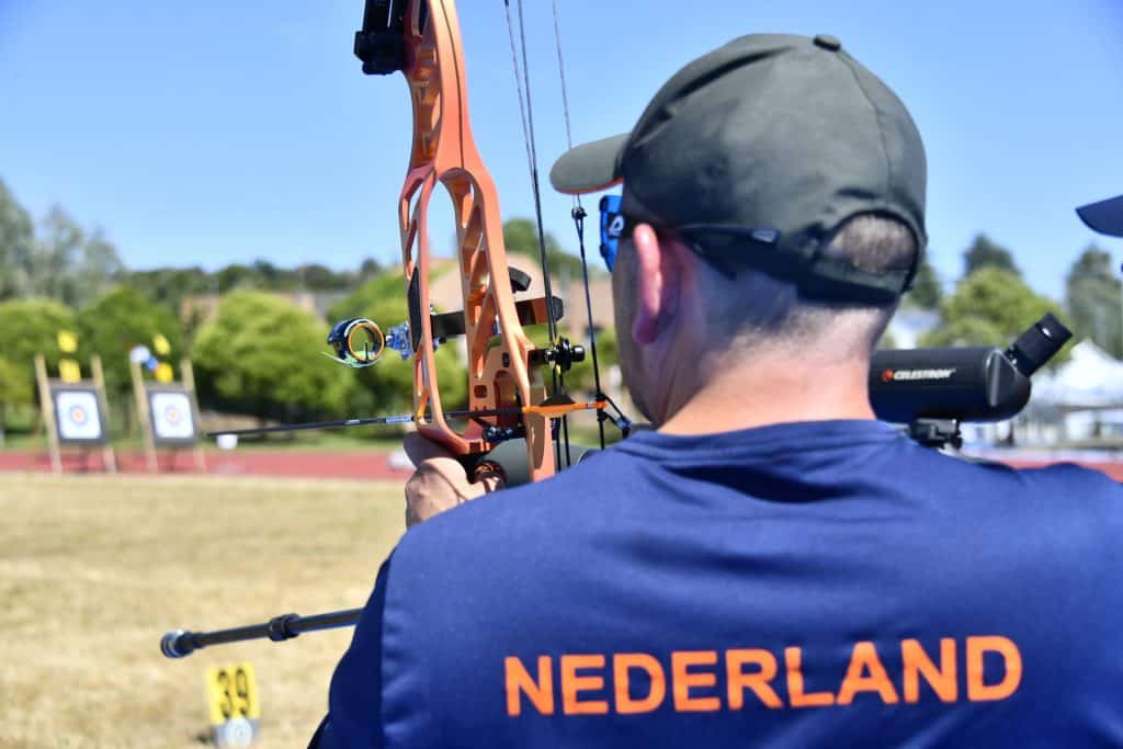 Nederlanders in actie tijdens European Para Archery Cup in Rome