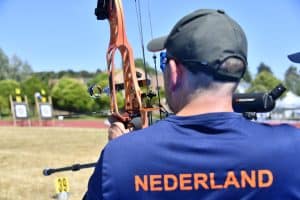 Nederlanders in actie tijdens European Para Archery Cup in Rome
