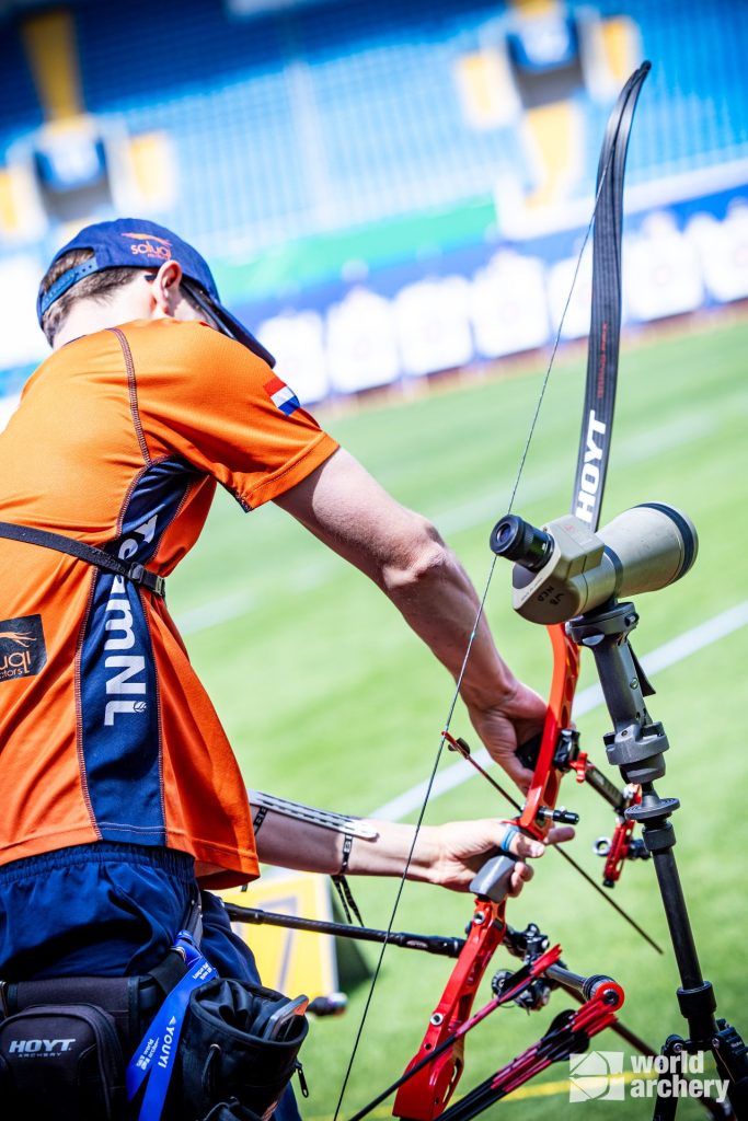 TeamNL Handboog rond kwalificatie af in Shanghai