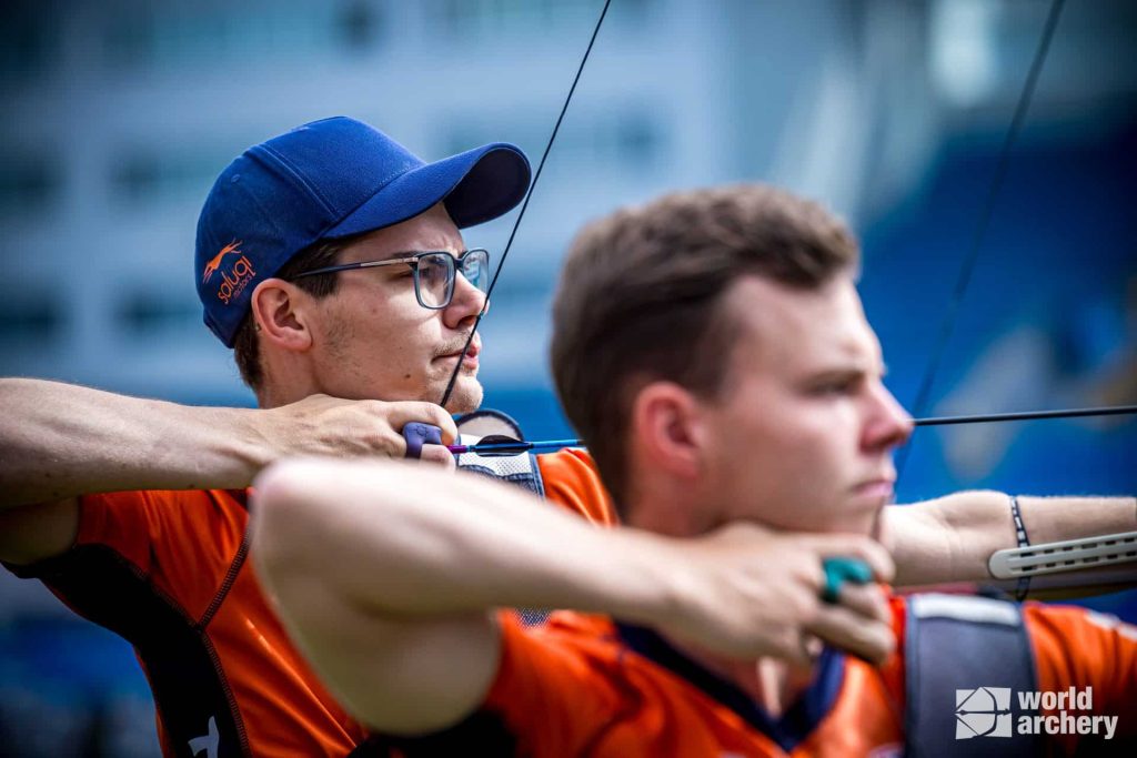 Willem Bakker bij beste acht in Shanghai, mixed team en overige recurve-sporters uitgeschakeld