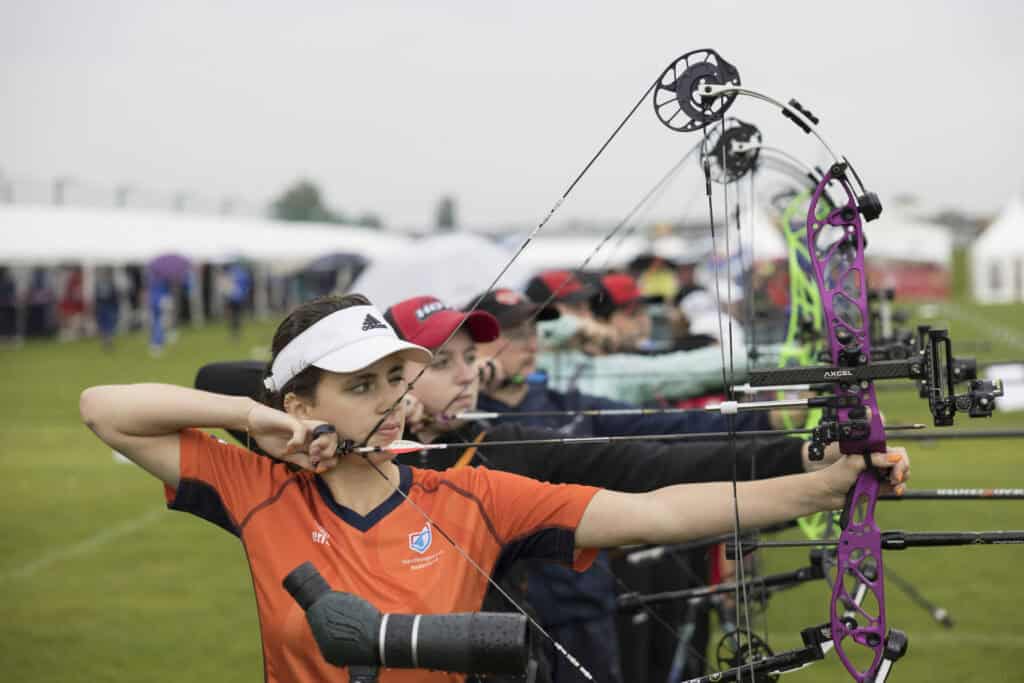 TeamNL Handboog plaatst zich voor eliminatierondes in Čatež