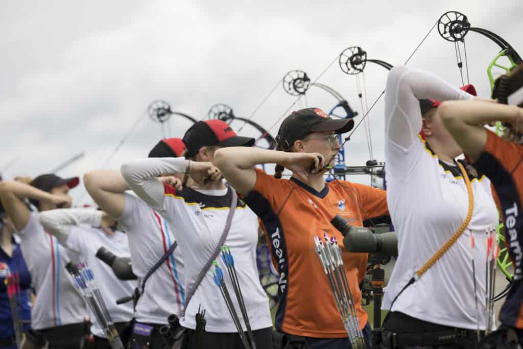 Compound Mixed Onder21 bereikt bronzen finale Youth Cup Čatež