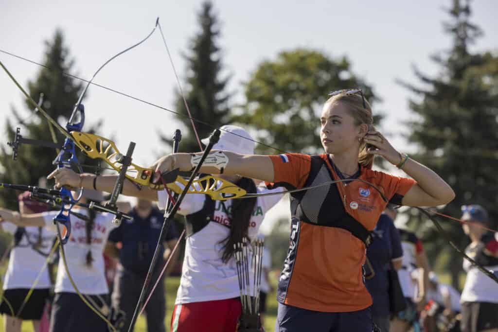TeamNL Handboog sluit European Youth Cup Čatež af met kwartfinale plaats