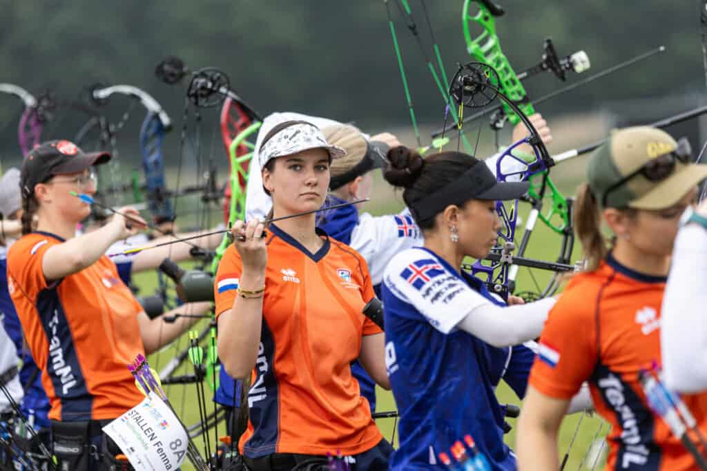Sterke start TeamNL Handboog tijdens kwalificatieronde European Grand Prix
