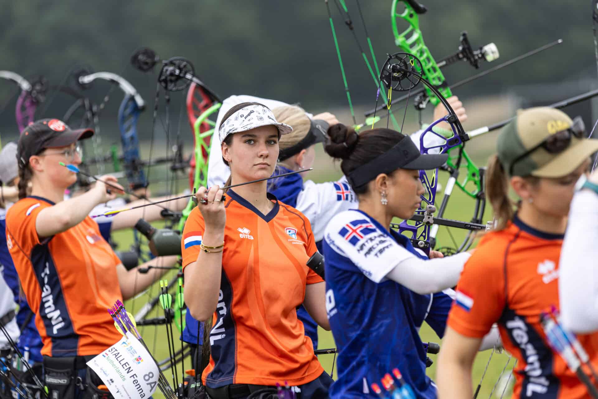 Sterke start TeamNL Handboog tijdens kwalificatieronde European Grand Prix