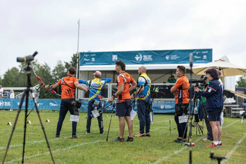 Team eliminations set the stage for thrilling gold medal matches at European Archery Grand Prix in Arnhem