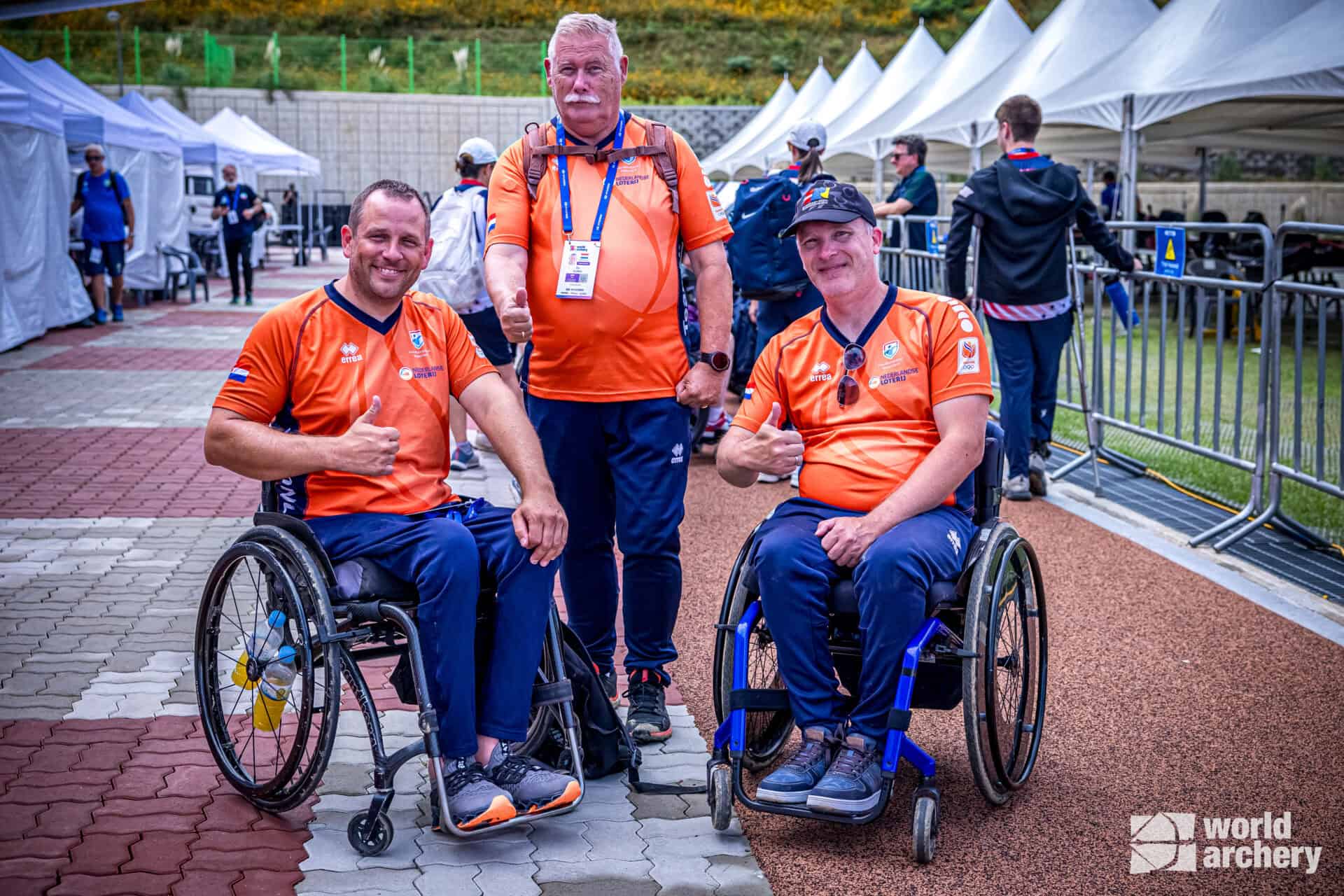 TeamNL strandt in achtste finale doubles op WK Para
