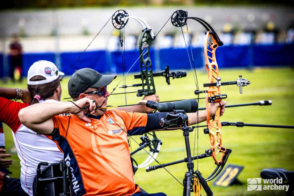 Roy en Mark door gemengde dag bij start WK Para in Gwangju