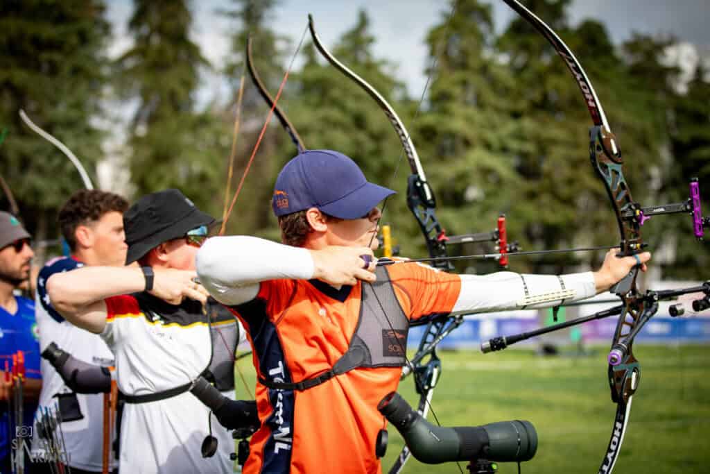 Willem en Laura bereiken bronzen finale met mixed team in Antalya